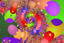 Mardi Gras - Fractal Bubbles